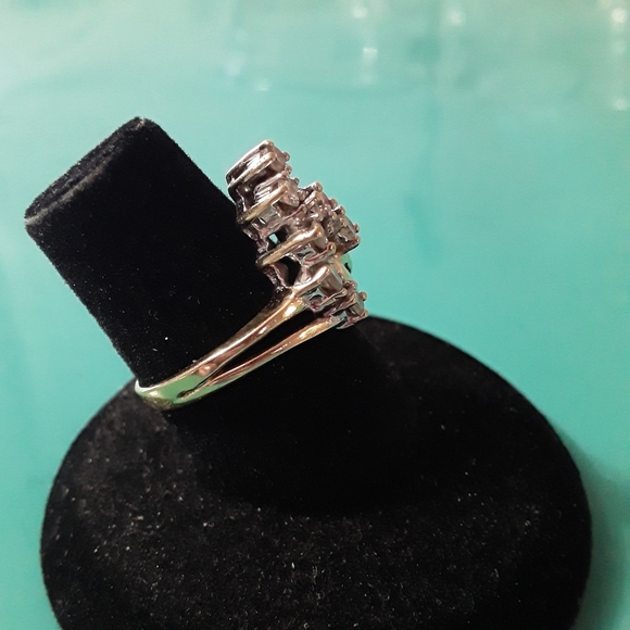 14k Yellow Gold  Diamond Ring - Picture 7 of 13